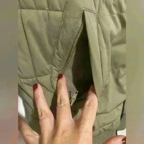 Avec Les Filles womens water resistant quilted hoodie jacket size xs - Picture 9 of 16